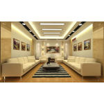 Trần thạch cao giật cấp cho phòng khách