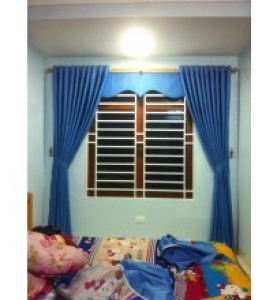 Màn  cửa sổ xanh 1