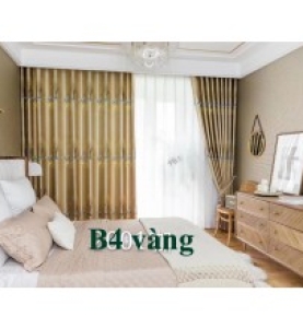 Màn cửa sổ vàng