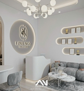 Vách thạch cao spa