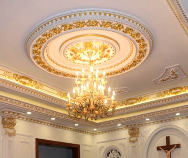 Chuyên Thi Công Trần Phào Chỉ Cong Uốn Lượn Khu Vực TPHCM