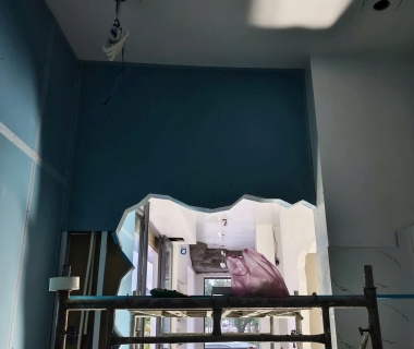 Quy trình thi công trần vách thạch cao tại Hoàng Gia Thanh