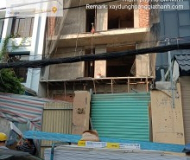 Thi công trần thạch cao tại tòa nhà 53A Trần Bình Trọng - Quận Bình Thạnh