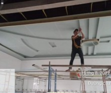 Mách bạn nơi thi công trần thạch cao tiêu âm đạt chuẩn nhất