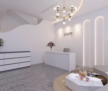 "Biến Hóa" Không Gian: Giải Pháp Thi Công Vách Trang Trí Phòng Khách và Nghệ Thuật Trang Trí Vách Cong Spa